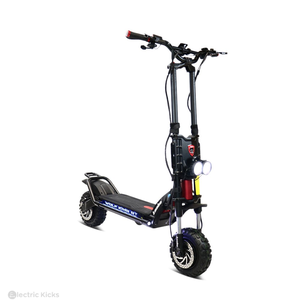 kaabo wolf king gt black offroad performance electric scooter