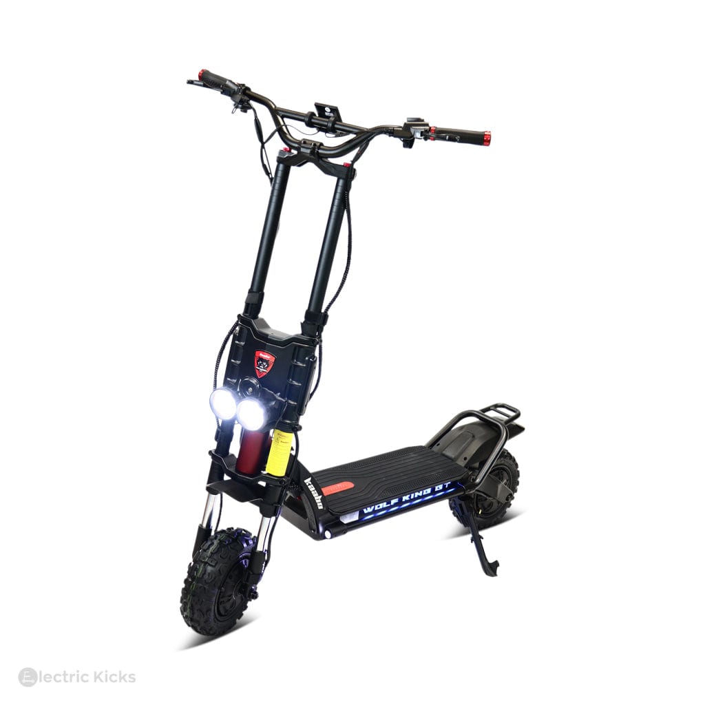 kaabo wolf king gt black offroad electric scooter